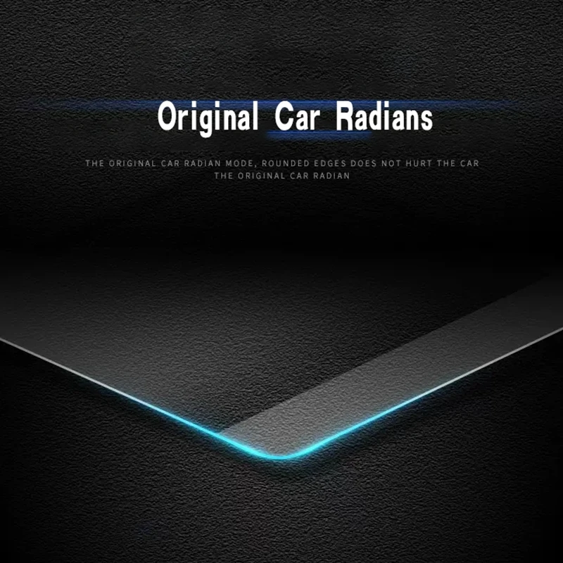 2 PCS Car GPS Navigation Screen Film + Rear Climate A/C Screen Tempered Film For Volvo XC40 XC60 XC90 V90 V60 2016-2021 - 5