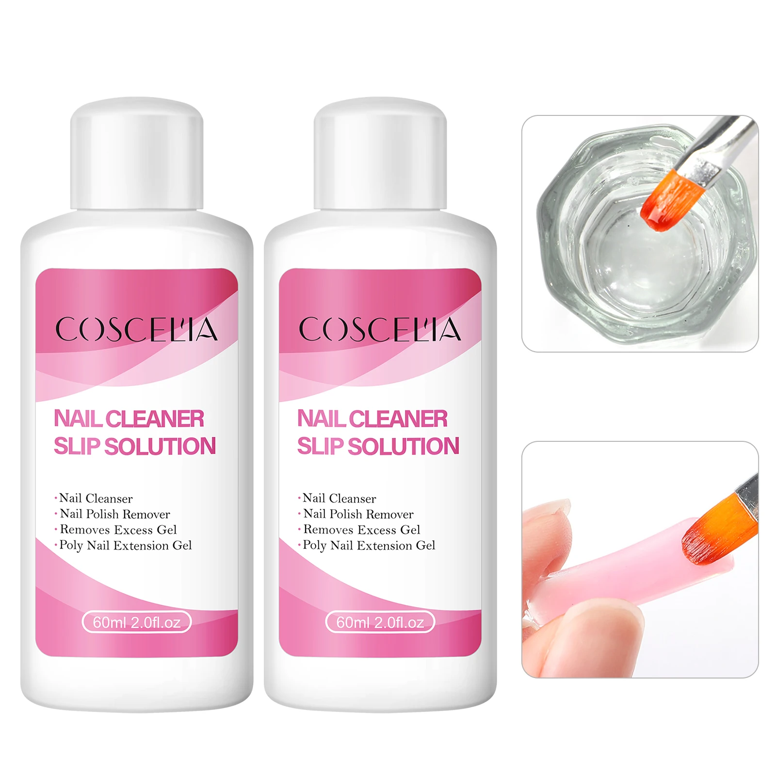 

150ML Liquid Slip Solution For Poly Nail Gel Polish Acrylic Nail Manicure Gel Cleaning Nail Remover Gel Tools Supply