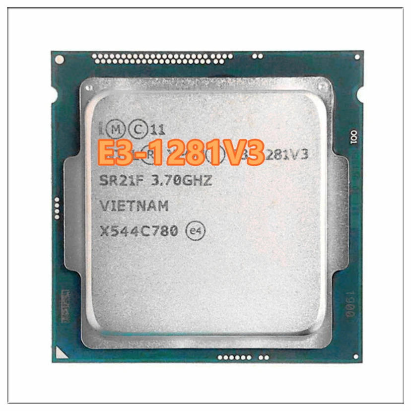 Xeon E3 1281v3 E3 1281v3 E3 1281 v3 3.7 GHz Quad Core Eight Thread CPU ...