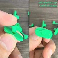 Inner Diameter 6.5mm Autoclavable Skin Ports Cover For Liposuction Cannula Flexible Silicone Various Colors With Sealed  Caps 2