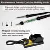 Visible Adjustable Temperture Air Volume BGA Rework Station Hot Air Soldering Station SMD Rework Station With ESD 6