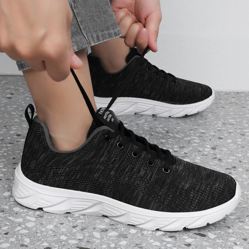 Scarpe da corsa leggere antiscivolo traspiranti da uomo - immagine 6