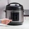 8-Quart Multi-Use XL Express Crock Programmable Slow Cooker and Pressure Cooker with Manual Pressure, Boil & Simmer, B 2