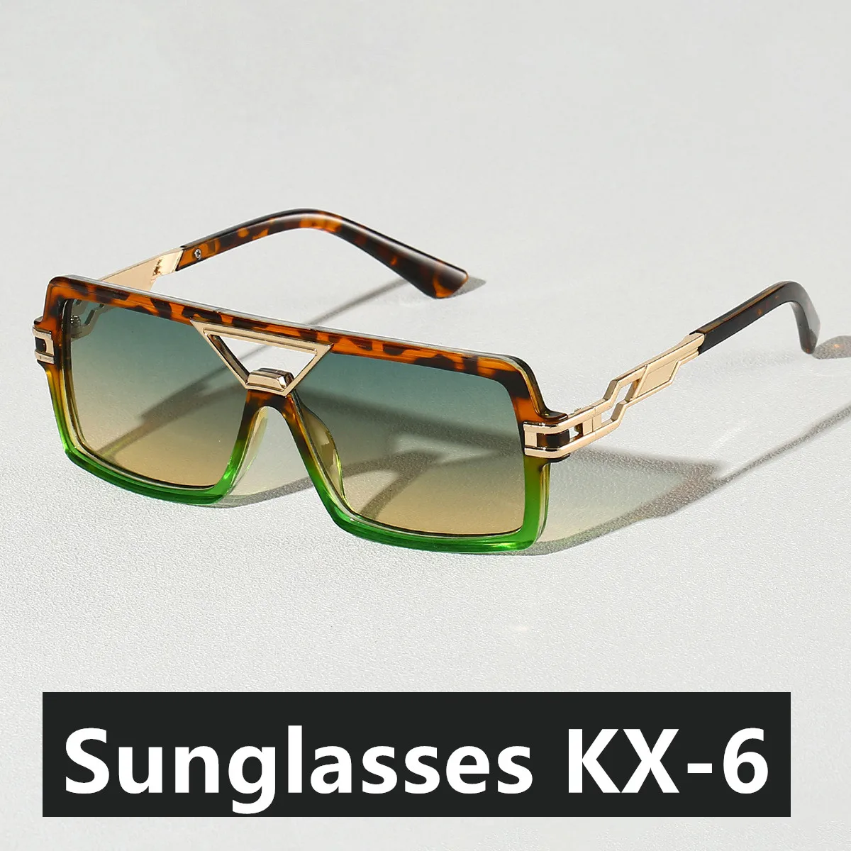2026 neue Mann Frau Sonnenbrille Mode Vielseitige Trend Sonnenbrillen UV400 Farbe Blockieren Hohe Qualität Doppel Strahl Design Sonnenbrille