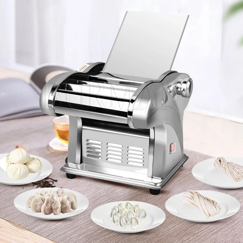 Máquina eléctrica para hacer pasta, extrusora de pasta de 180 W, máquina  laminadora de fideos totalmente automática para crear tu propia deliciosa