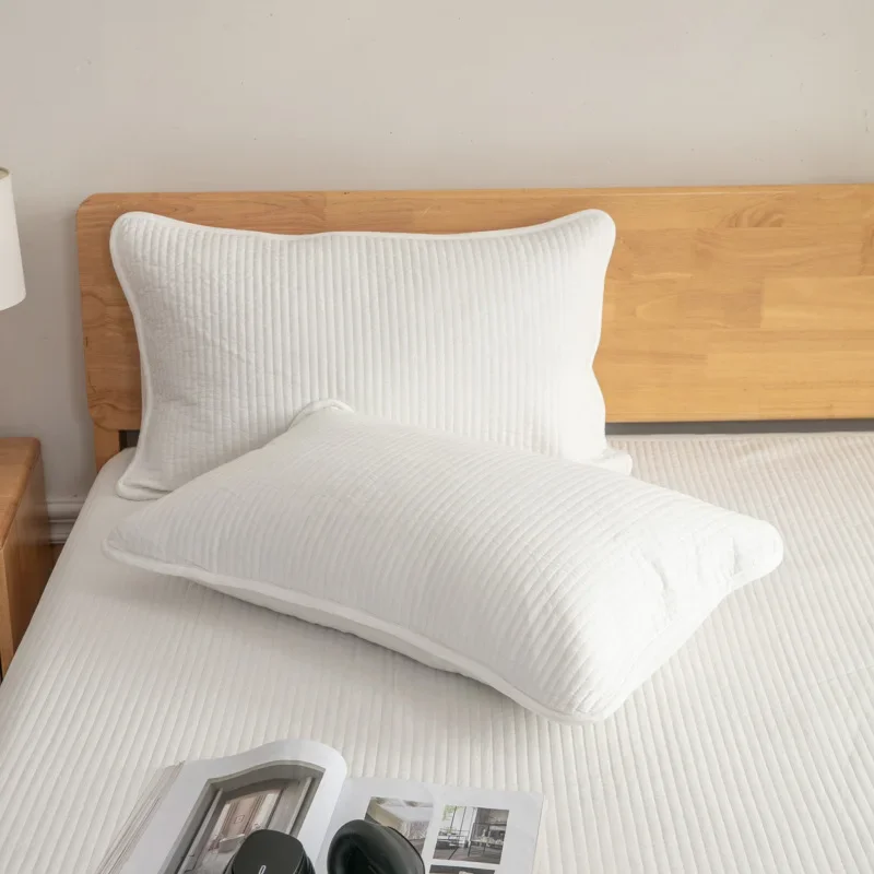 new Class A cotton washed cotton antibacterial padded bed cover thickened sheets breathable and comfortable