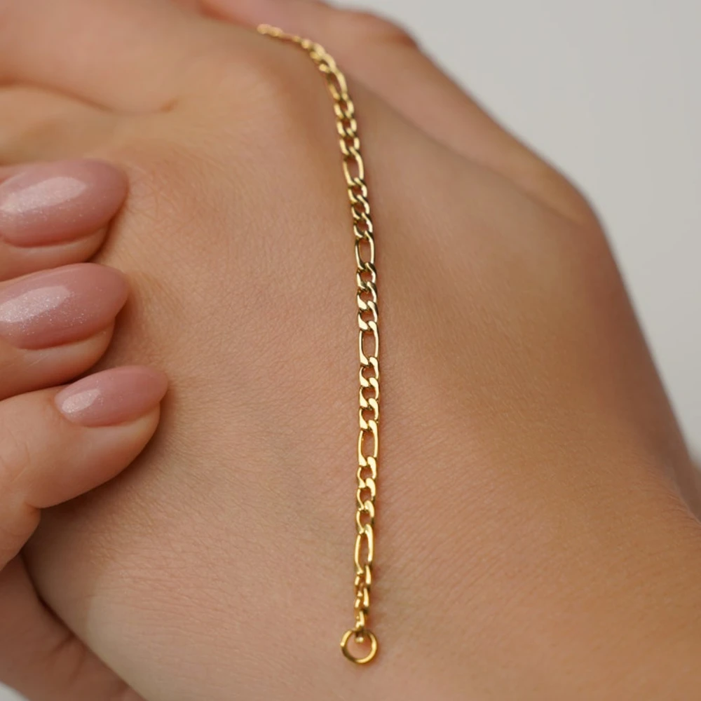【LOWOOL】Small Pignose Chain Bracelet〜RIIZE着用★韓国発 ☆ENHYPEN ソンフン 着用！！【LOWOOL】Triple heart pearl | もごつ