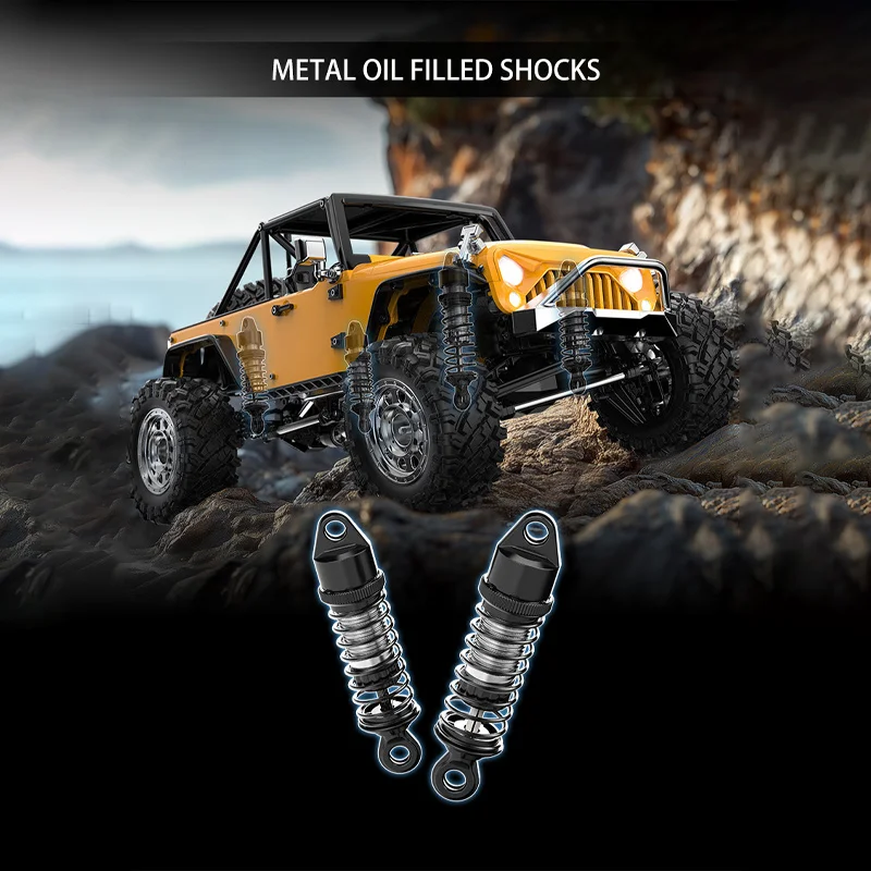 Mjx new h12y/h12y+ 1:12 full-scale remote-controlled mountaineering off-road vehicle, brushless electric home climbing car toy. 3