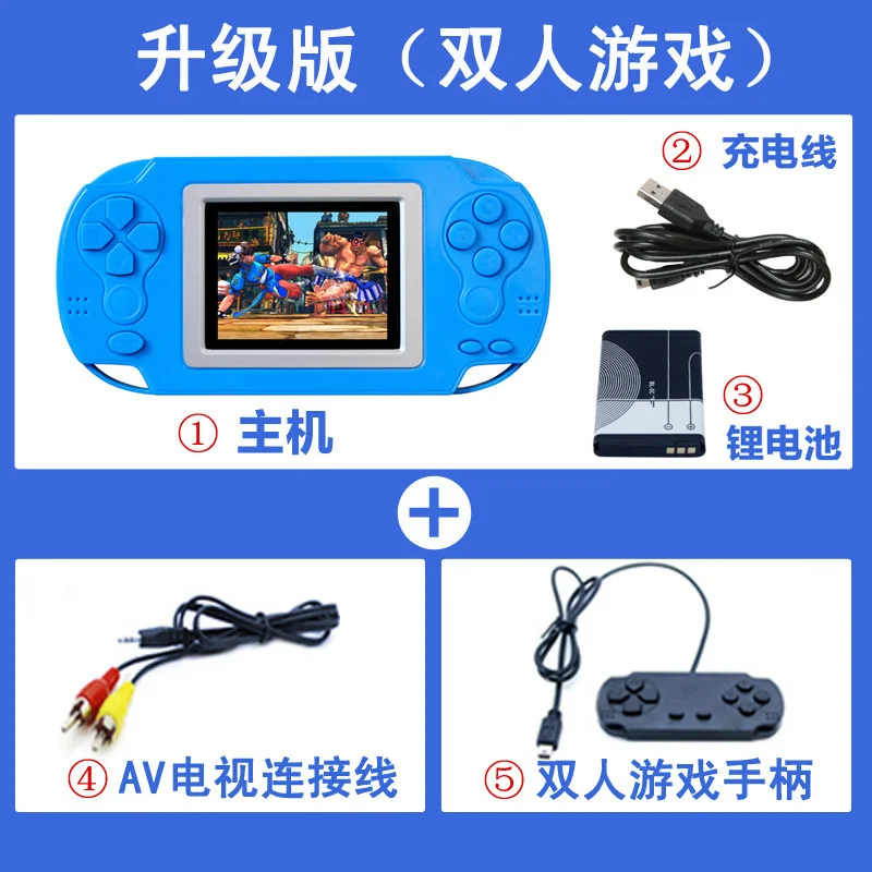 400 IN 1 Retro Video Game Console Handheld Game Player Portable Pocket TV Game Console AV Out Mini Handheld Player for Kids Gift 