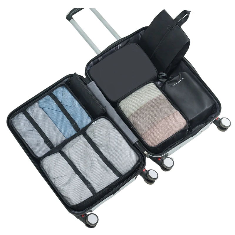 Packing Bags For Travel, Luggage Organizer Bag For Travel Accessories Essentials, Travel Cubes For Carry 5