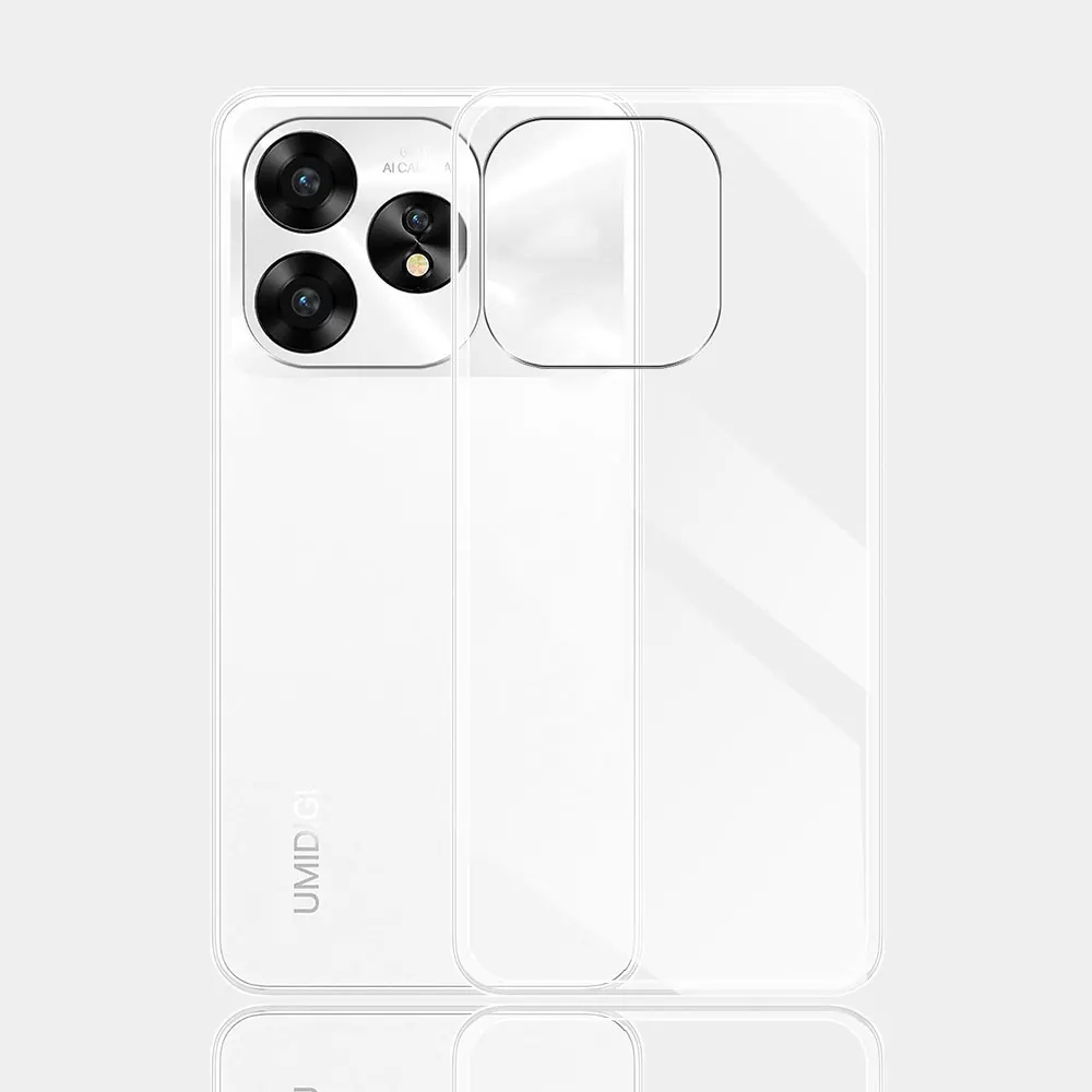 For UMIDIGI A15 Case Clear Soft Silicone Cover Phone Cases For UMIDIGI A15C Transparent Shockproof Coque For Umidigi A15 Fundas 3