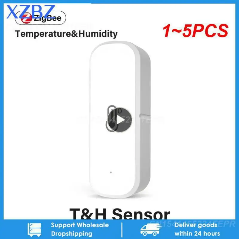 

1~5PCS /Wifi Thermostat Hygrometer Sensor Support Alexa Home Voice Control Indoor Temperature Sensor for Home Pool