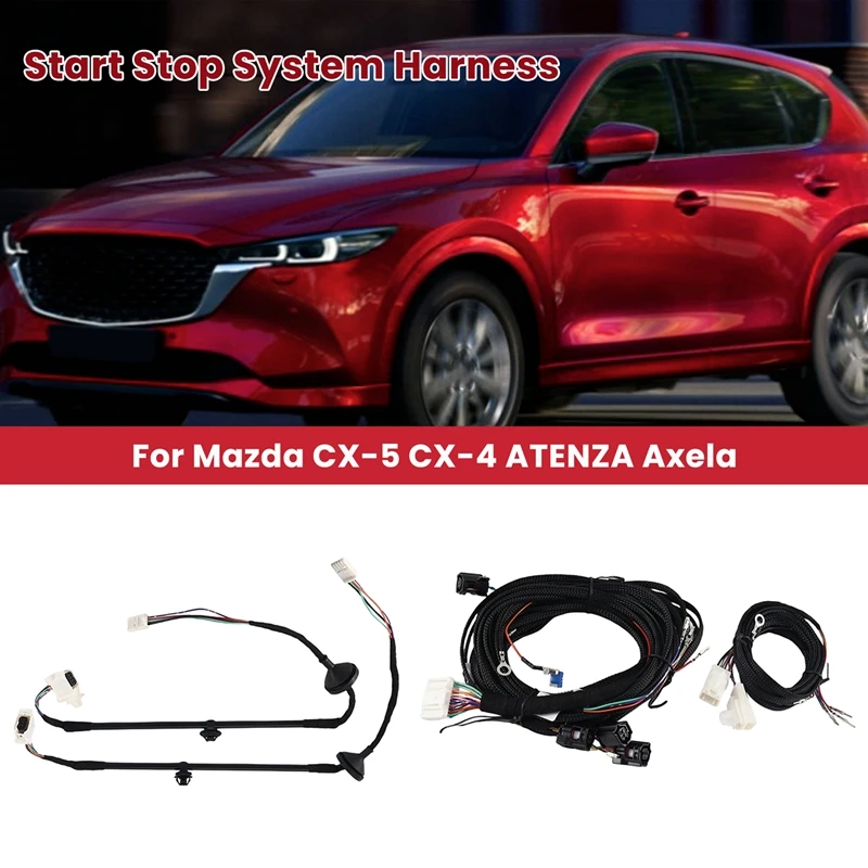 

Car Keyless Entry System Cable Start Stop System Harness For Mazda CX-5 CX-4 ATENZA Axela
