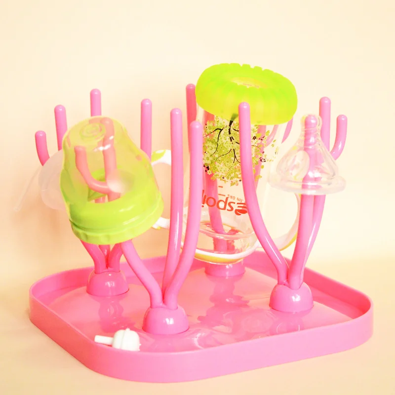 Baby Bottle Drying Rack Feeding Cup Holder Removable Collapsible Tree Rack Cleaning Pacifier And Accessories Storage Drying bottle drying rack,baby bottle drying rack,feeding bottle drying rack