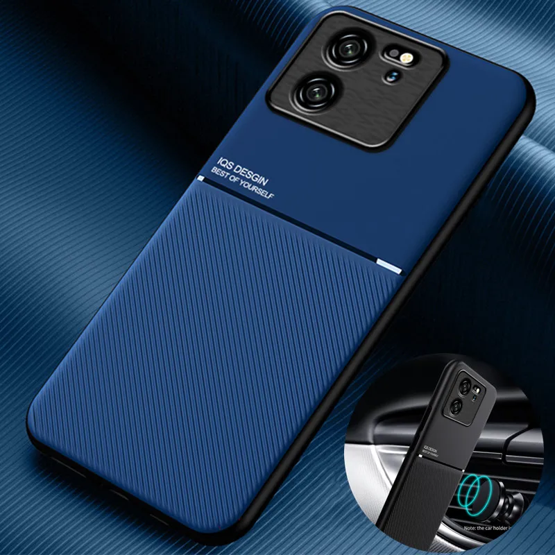 Custodia Portafoglio In PU Pelle Con Rilievo Per Xiaomi 13T / 13T Pro – Grigio, Antiurto, Con Chiusura Magnetica E Supporto - 4
