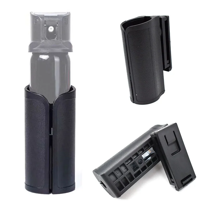 Tactical Polymer Pepper Spray Holster Hunting Pouch Tear Gas Spray Case
