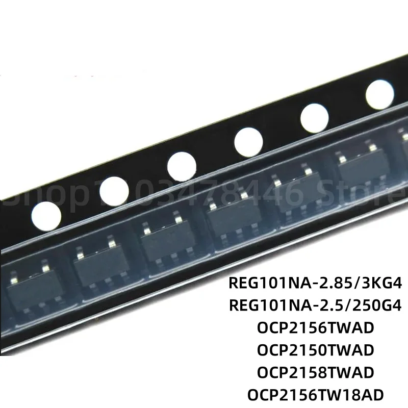 

100 шт REG101NA-2.85/3KG4 REG101NA-2.5/250G4 OCP2156TWAD OCP2150TWAD OCP2158TWAD OCP2156TW18AD SOT23-5