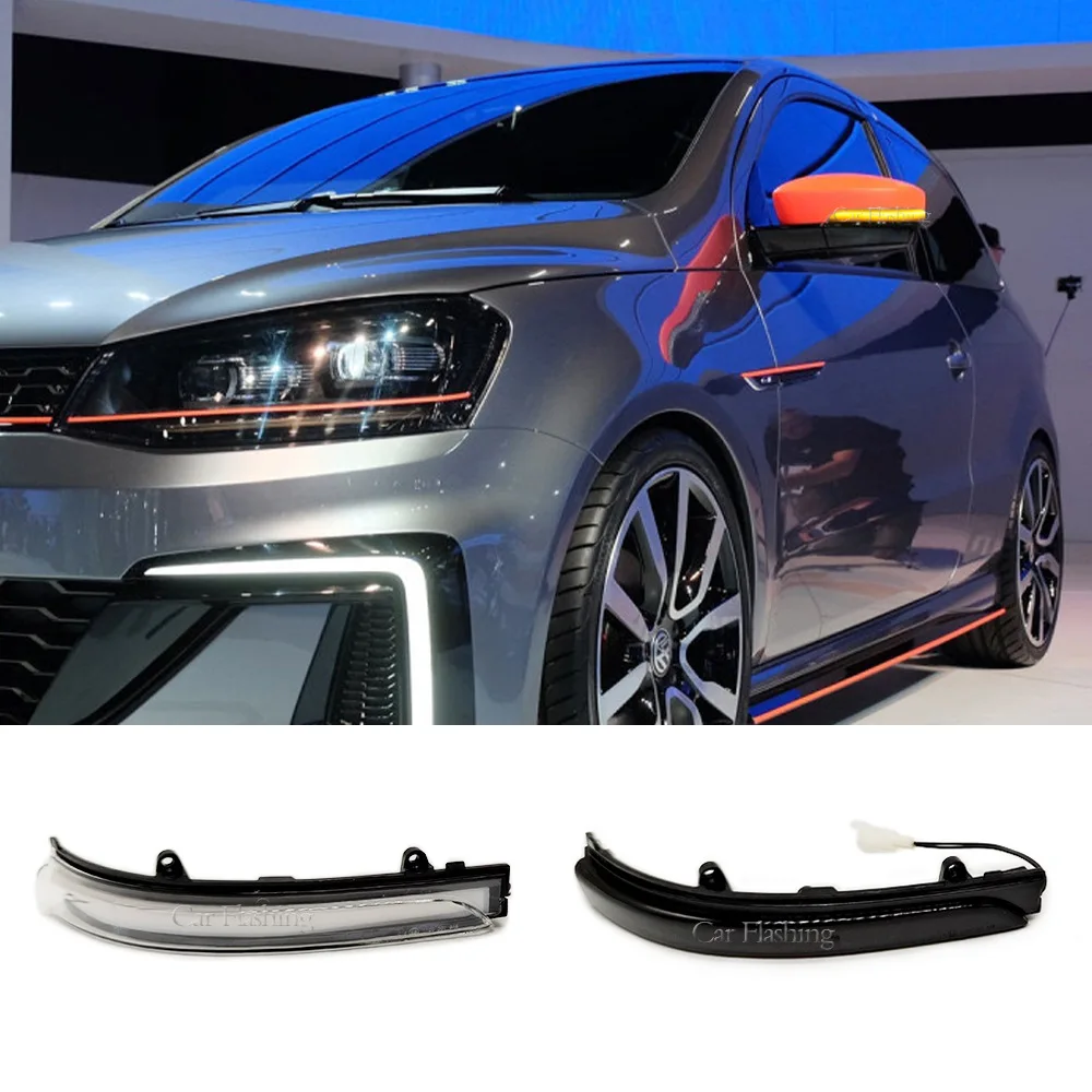 

For Volkswagen North American Jetta 11-18 MK6 flow light LED rearview mirror turn signal light reverse mirror
