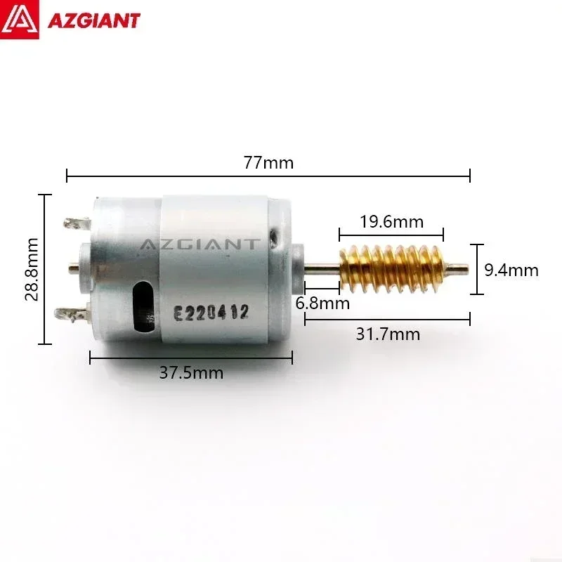 Azgiant high quality replacement motor for RS-380PH-26110 E220412 Tailgate Trunk Lock Motor