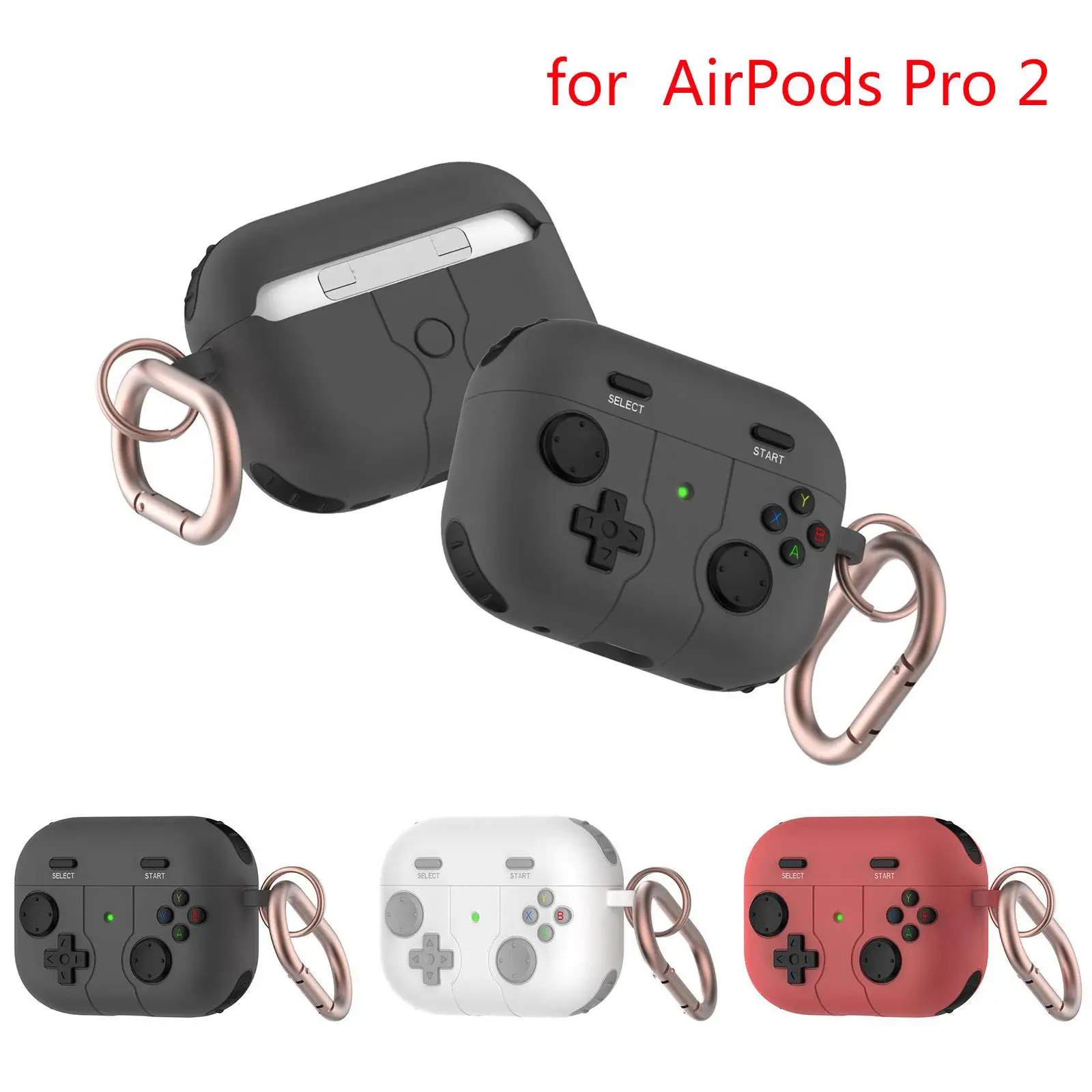 Custodia In Silicone Per Apple Airpods Pro Custodia Per Airpods Pro 2 Custodia Bluetooth Protettiva Per Airpods Pro2 Accessori Per Auricolari