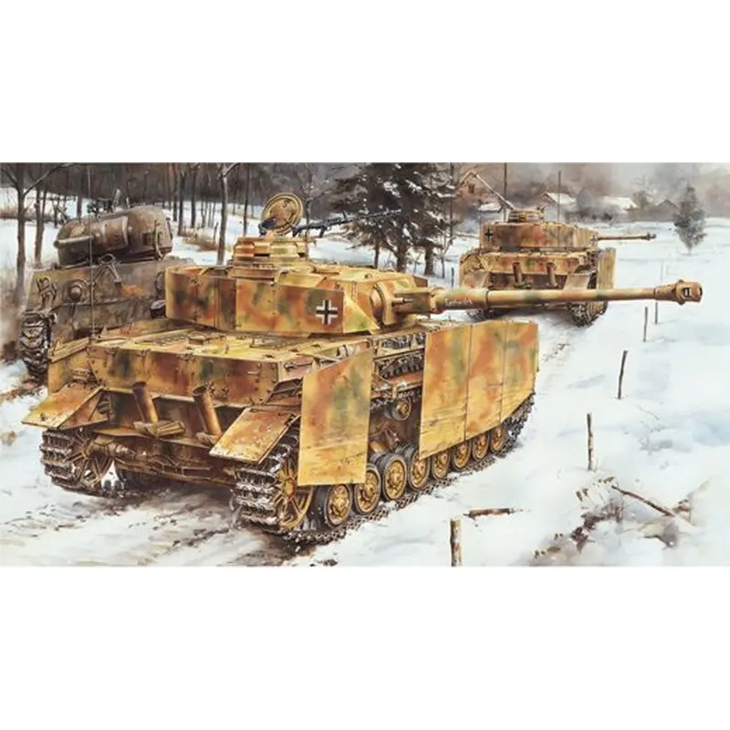 

DRAGON 6556 1/35 Pz.Kpfw.IV Ausf.J Mid Production 1944 [Bonus:Magic Track] - Scale Assemble Model Kit