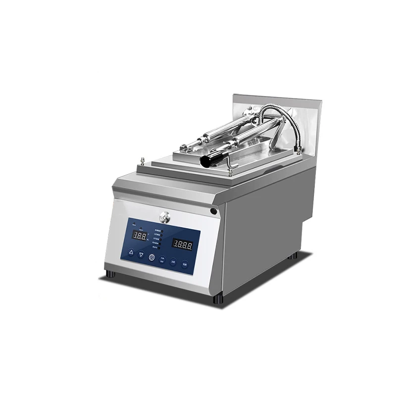 

Frying Machine Commercial Automatic Dumpling Smart Electric Pot Sticker Raw Deep Kitchen Cooker Pan Grill Heating Gyoza Griddle