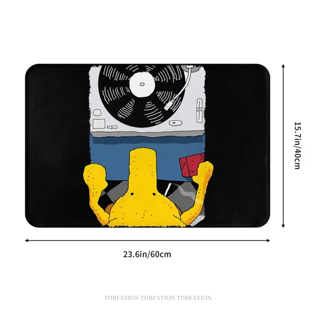 Quasimoto Nem Csúszási Ajtó-Fiú, Aki Szereti A Freddie Gibbs Vintage Photography Bath Konyha Szőnyeg Szőnyegen Modern Dekorációt - Image 3