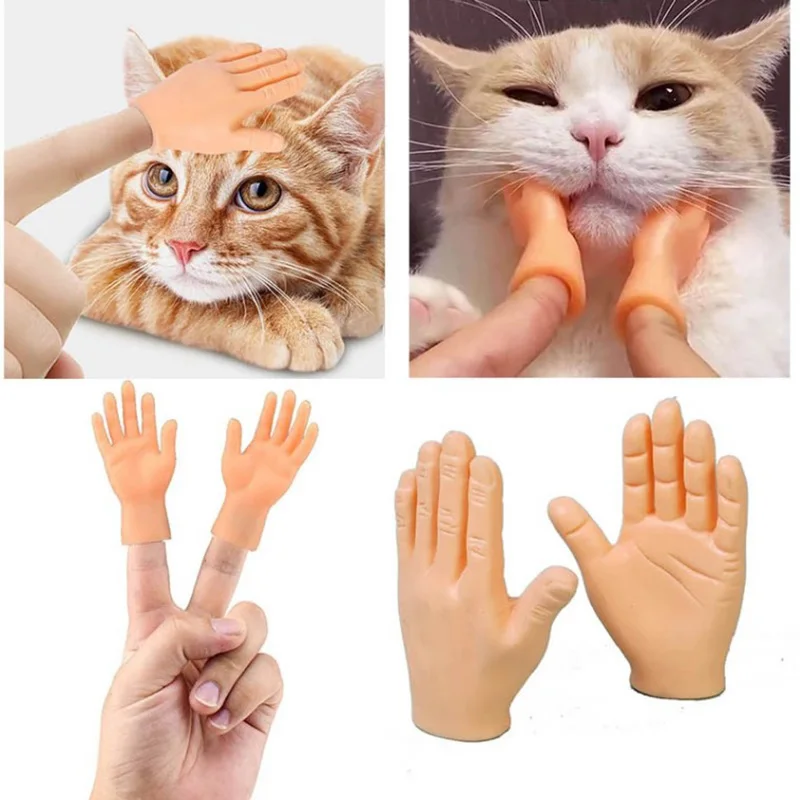 Gentle Grooming and Relaxation with Pet Massage Finger Cots and Cat Gloves for Comfortable, Healthy, and Happy Pets