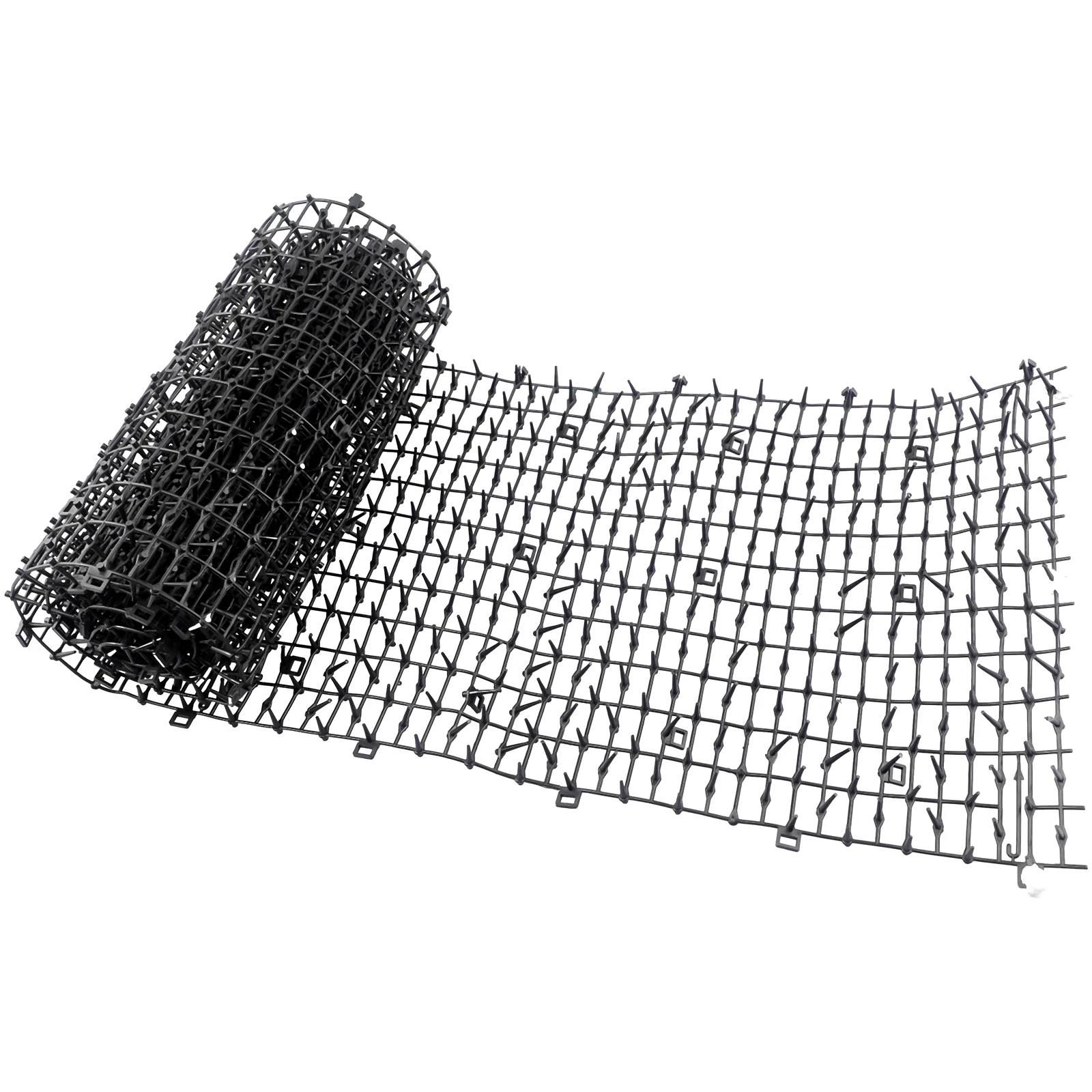 Description Picture 6 of item1Pcs 200x30cm Black Horticultural Protective Products Pest Dog Cat Scat Mat Animal Deterrent Repellent Plastic Scarer Spike Tool