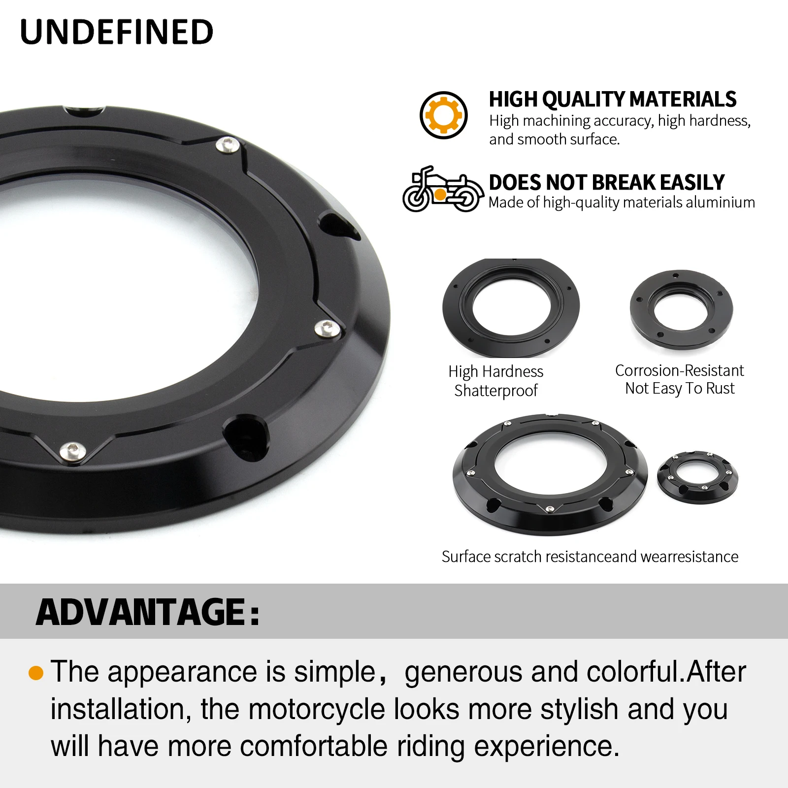 HDBUBALUS CNC Aluminum Derby & Timing Cover Set For Harley Dyna, Softail, Touring (1999-2017)