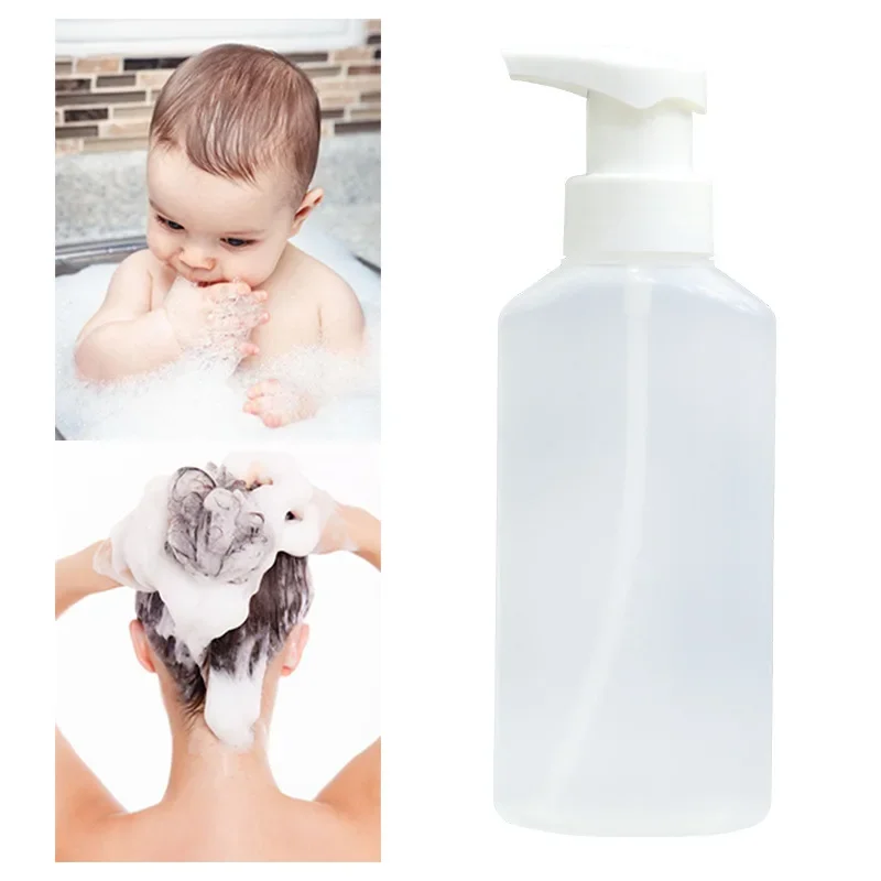 180ml/6.33oz Hair Cleaning Foam Bottle Shampoo Storage Can Bath Hair Salon Barber Beauty Tools Dyeing Foam Bottle hair oil applicator bottle