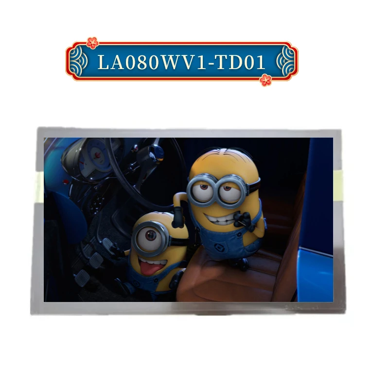 

Original Brand new 8inch LCD display LA080WV1(TD)(01) LA080WV1-TD01 LA080WV1 for Car dvd gps navigation LCD monitors