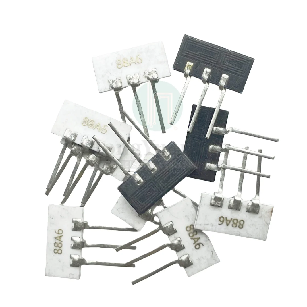 Ceramic Filter Crystal Oscillator Kit Quartz Resonator 10PCS Japan Bandpass Filter 88A6 88-108MHZ FM Radio Dedicated 3 Feet