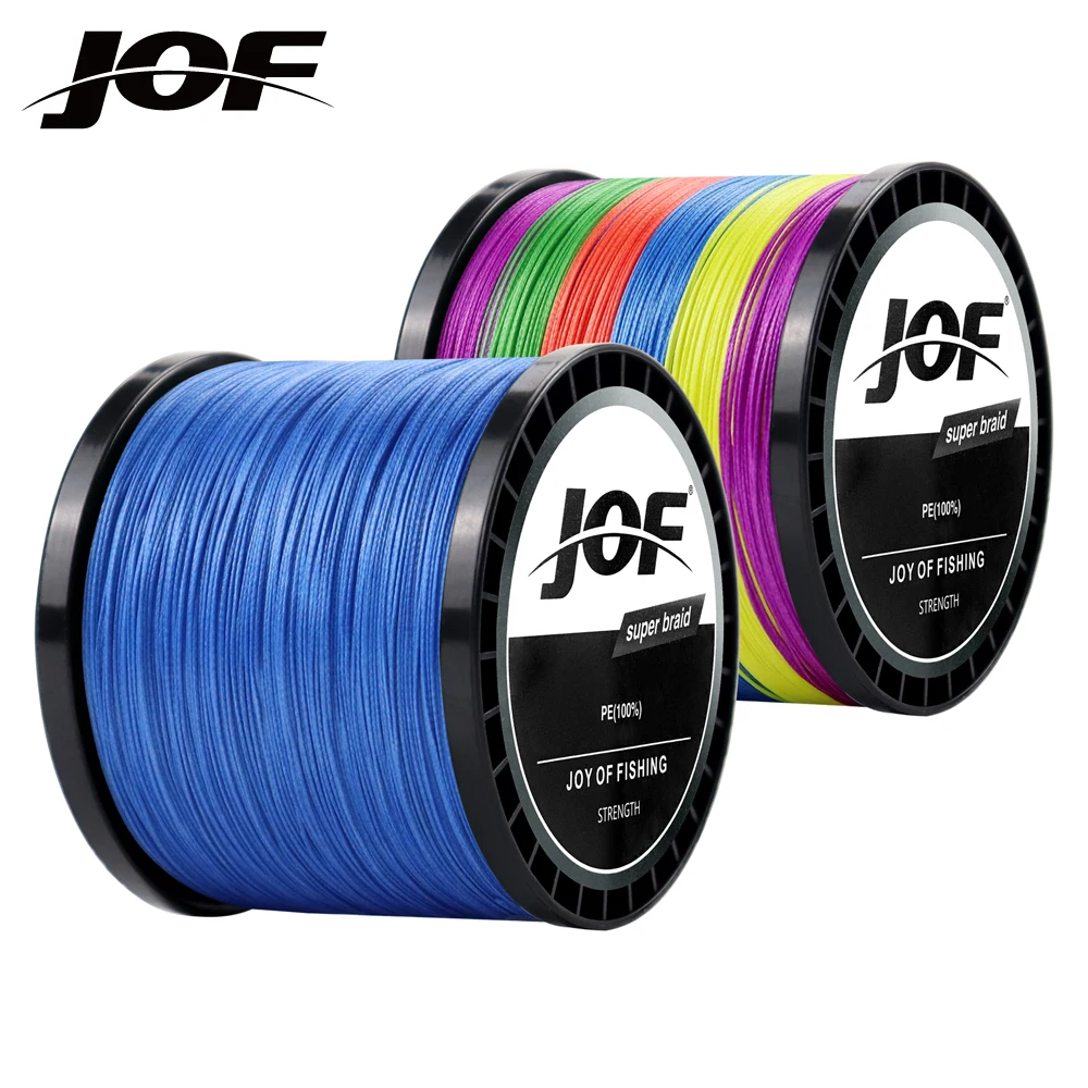 JOF New 4 Strands Fishing Line 300M 500M 1000M Japanese