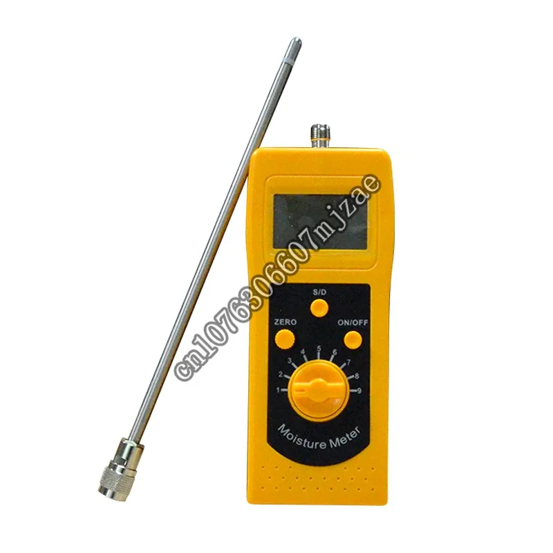 

DM300 Handheld Soil Moisture Meter Tester 0~80% applicable of chemical industry used for measuring coal powder and other powder