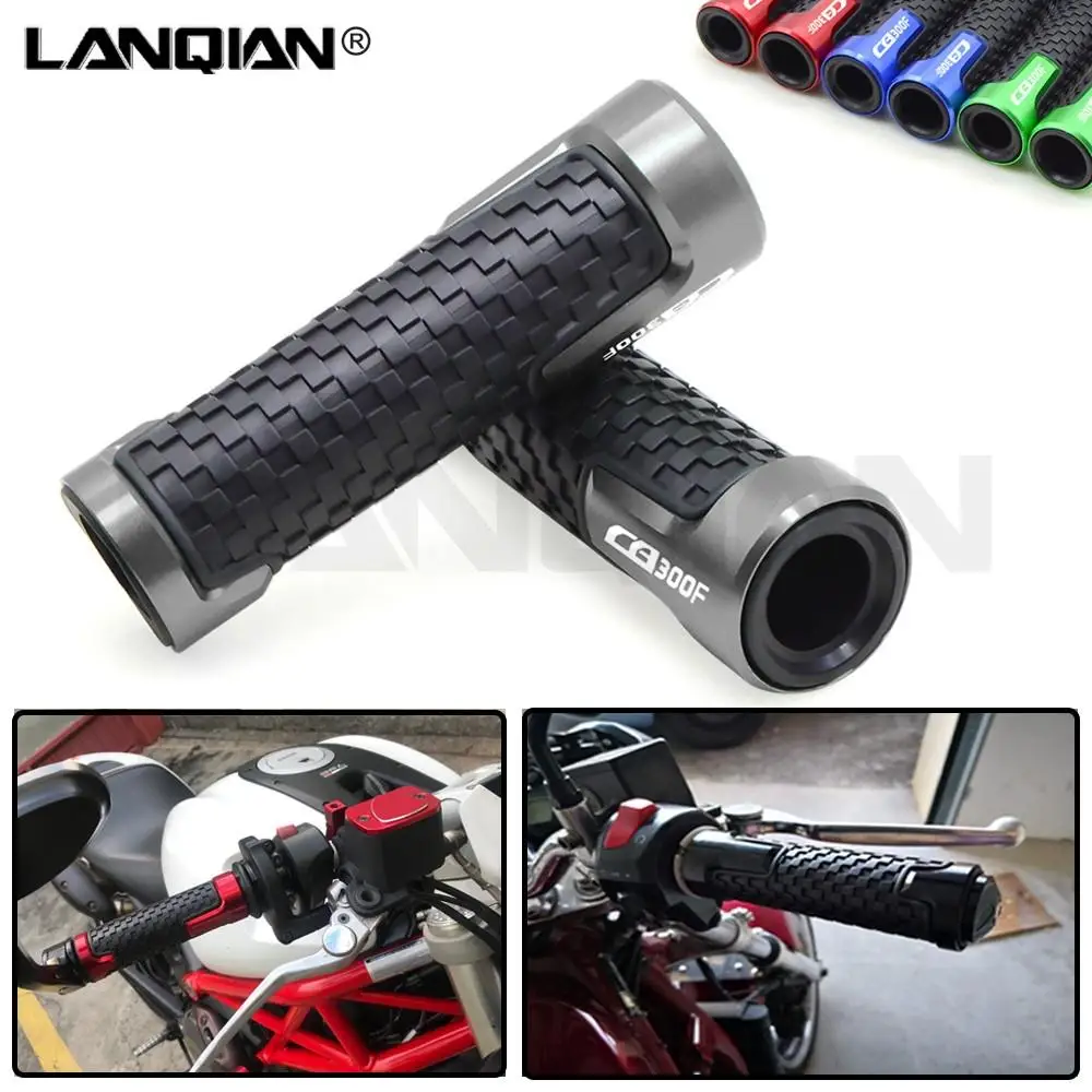 

For Honda CB300F 7/8''22MM Motorcycle Handlebar Grips Hand Bar Grips Motorbike Grips CB 300F 2014 2015 2016 2017 2018 2019 Parts