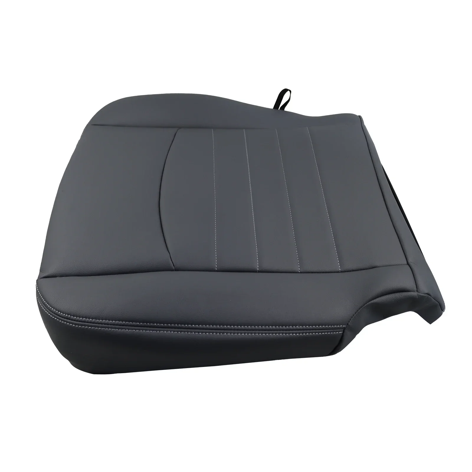Grey Vinyl Driver Seat Cover for Ram 1500 Work Truck