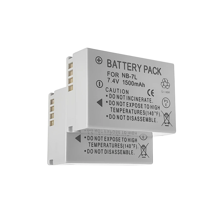 Nb-7L Batteria Nb7L Per Canon Powershot G10 G11 G12 Sx30Is Batterie Per Fotocamera Nb 7L 1500Mah