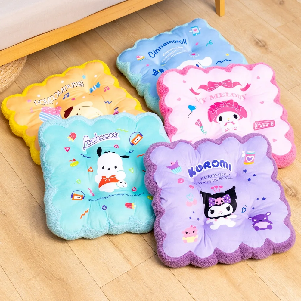

Кавайная Подушка Sanrio Cinnamoroll Pachacco Kuromi мультяшная домашняя Подушка утолщенная офисная длинная подушка Студенческая Нескользящая подушка для...