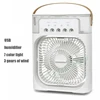 3-in-1 Air humidifier Cooling USB fan Water mist Small refrigeration Air conditioner Mini fan Water cooled silent air cooler 5