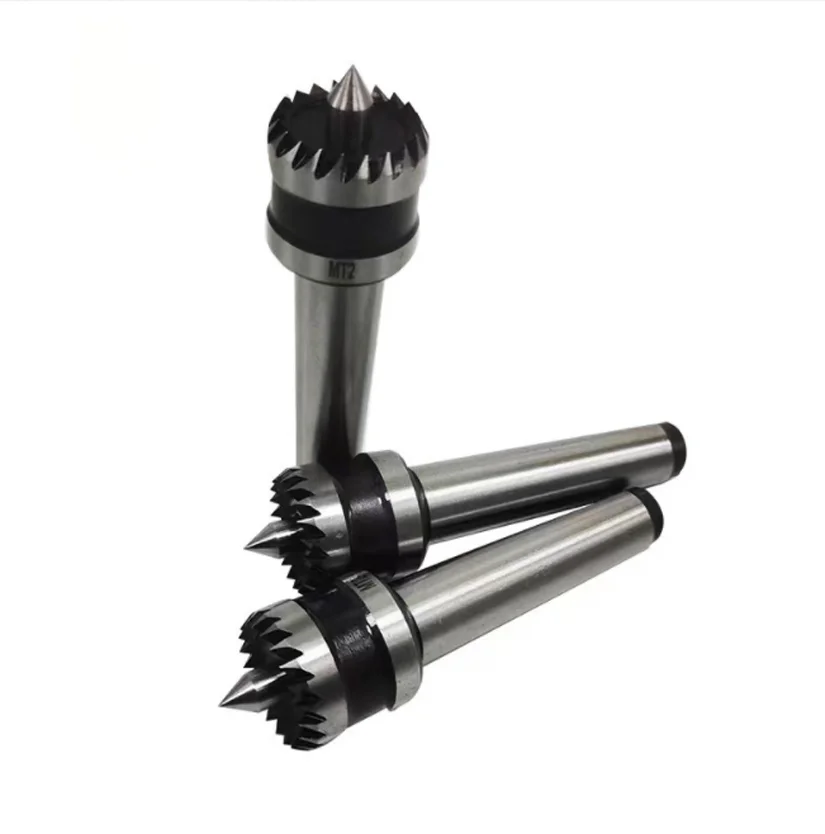 Wood Lathe Drive Center Turning MT1 MT2 with Spring Loaded Point