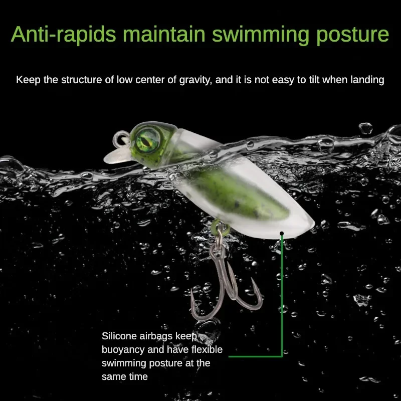 Insect Bait Miniature Bait Lure Floating Pencil Mino
