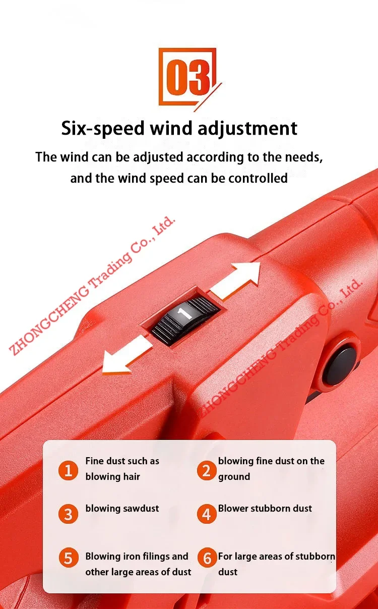 220v New 4800W Blower Electric Portable High-power Hair Dryer For Industrial Use
