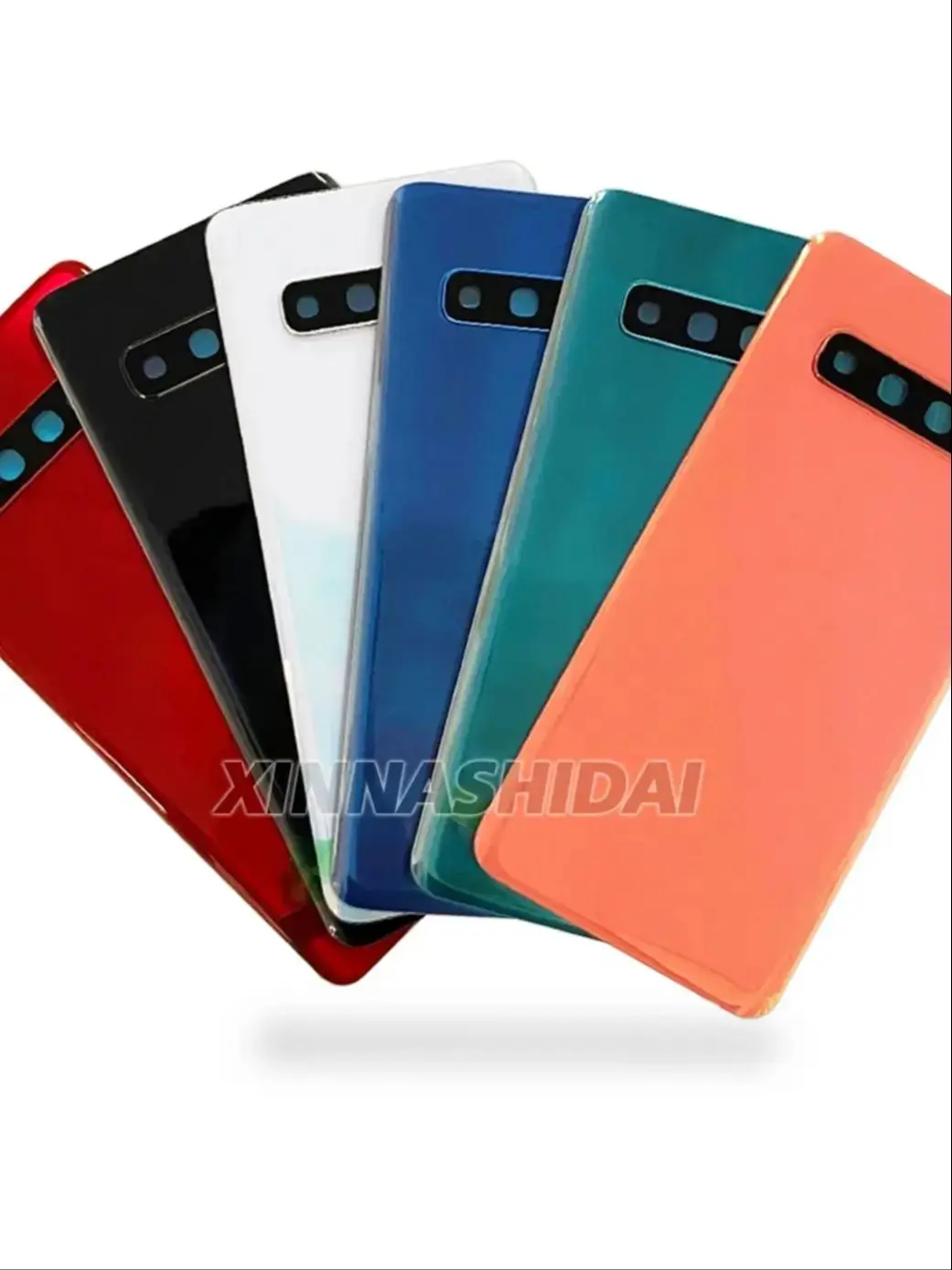 Phone Back Cover For Samsung Galaxy S10 S10 plus G973U G973F G975 G975F G975W Housing Panel Camera Glass