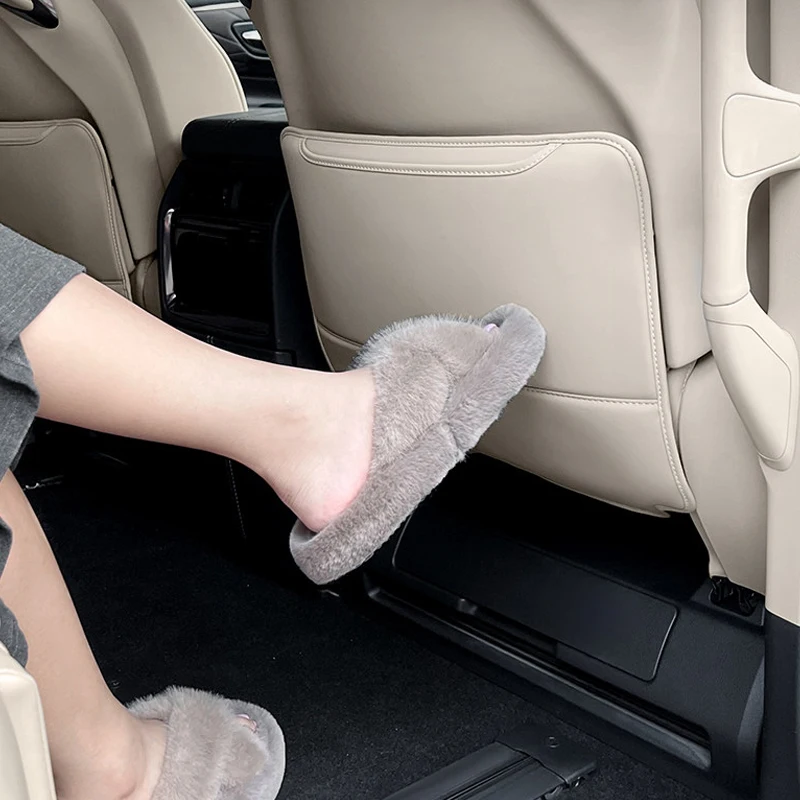 시트 안티 킥 패드 시리즈 vellfire 시트 백 안티 스크래치 For Toyota Alphard Vellfire 40 시리즈 2023 + 인테리어 액세서리