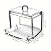 1pc Cotton Swab Holder Cotton Ball Dispenser Organizer Clear Bathroom Storage Containers 3