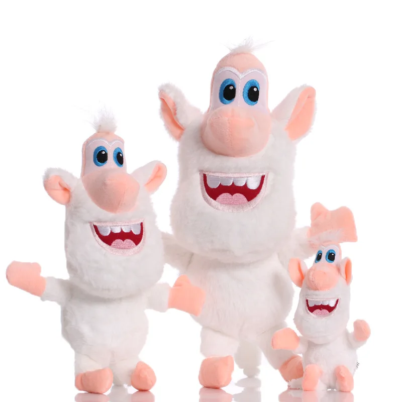 

20/30/38CM Cartoon Little White Pig Plush White Monkey Soft Cotton Action Figures Toys Cooper Booba Buba Plush Toys