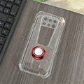 Clear Tpu B Red