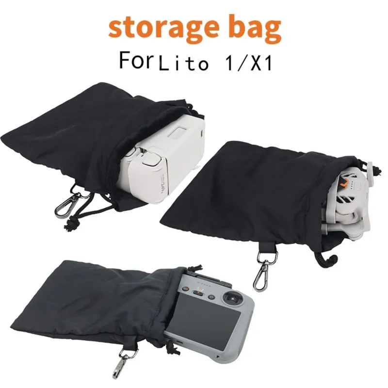 DJI Lito1/X1 드론용 PHILE-보관 가방 휴대용 핸드백 드론 본체 리모컨 배터리 액세서리