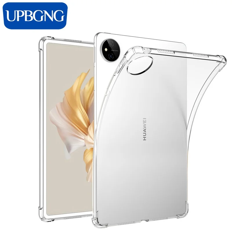 

UPBGNG Silicone Case for Huawei MatePad Pro 11 MatePad 10.4 2022 Transparent Soft Shell MatePad T10 T10S